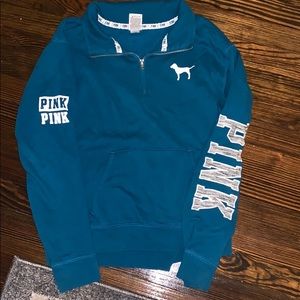 VS PINK quarter zip